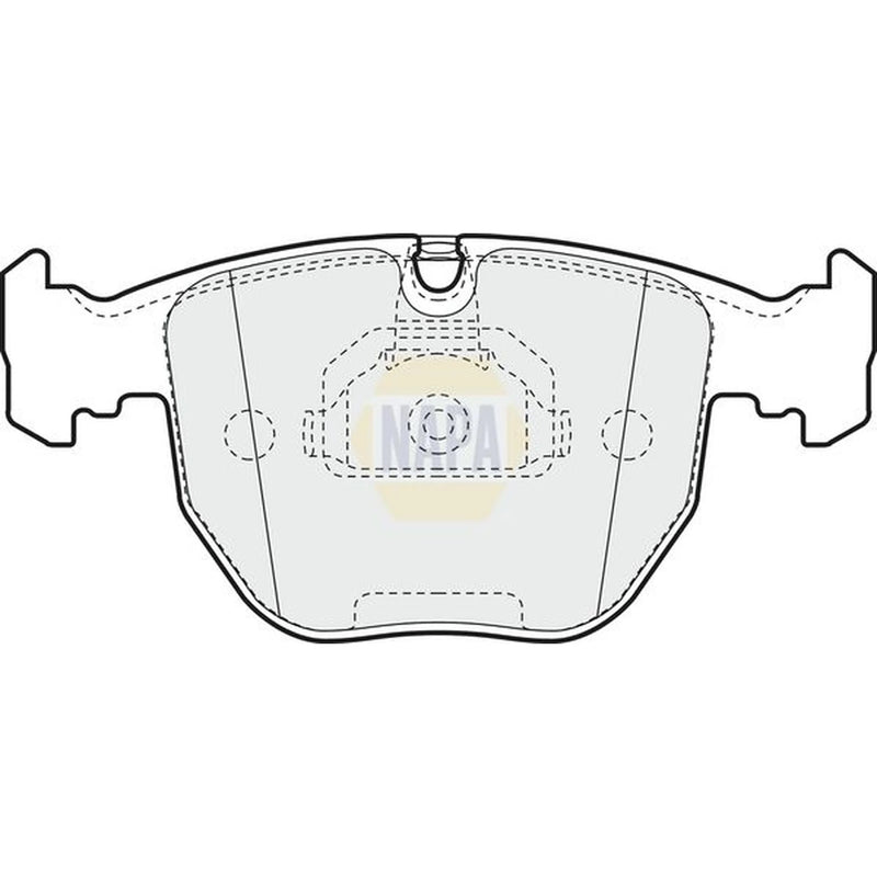 NAPA Front Brake Pad Set NBP1567
