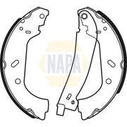 NAPA Brake Shoe Set Axle Kit NBS1071