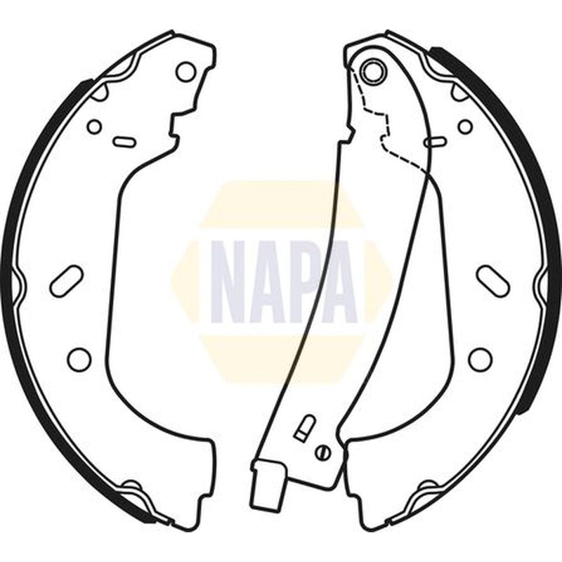 NAPA Brake Shoe Set Axle Kit NBS1071