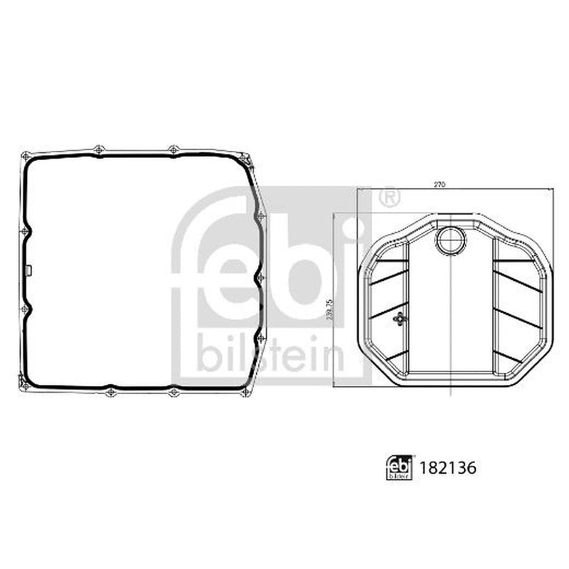 Febi Auto Trans Filter Kit 182136