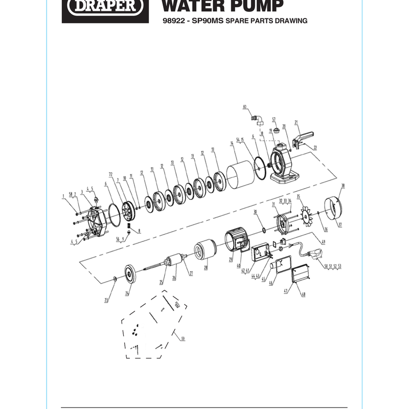 Draper Valve Cover Y-SP90MS-04