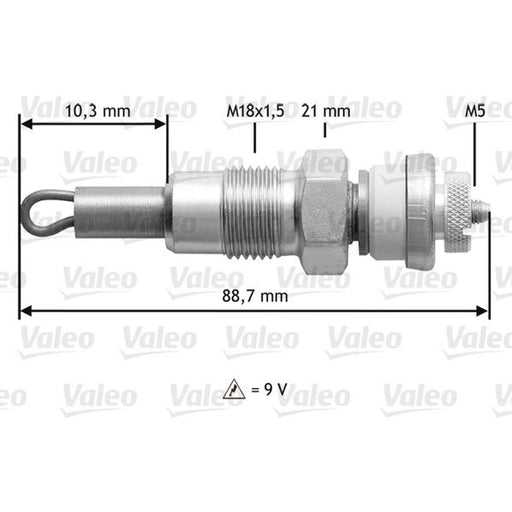 Valeo Diesel Engine Glow Plug 345156