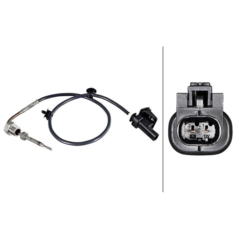 Hella Exhaust Gas Temperature Sensor before catalytic converte 6PT 358 226-171