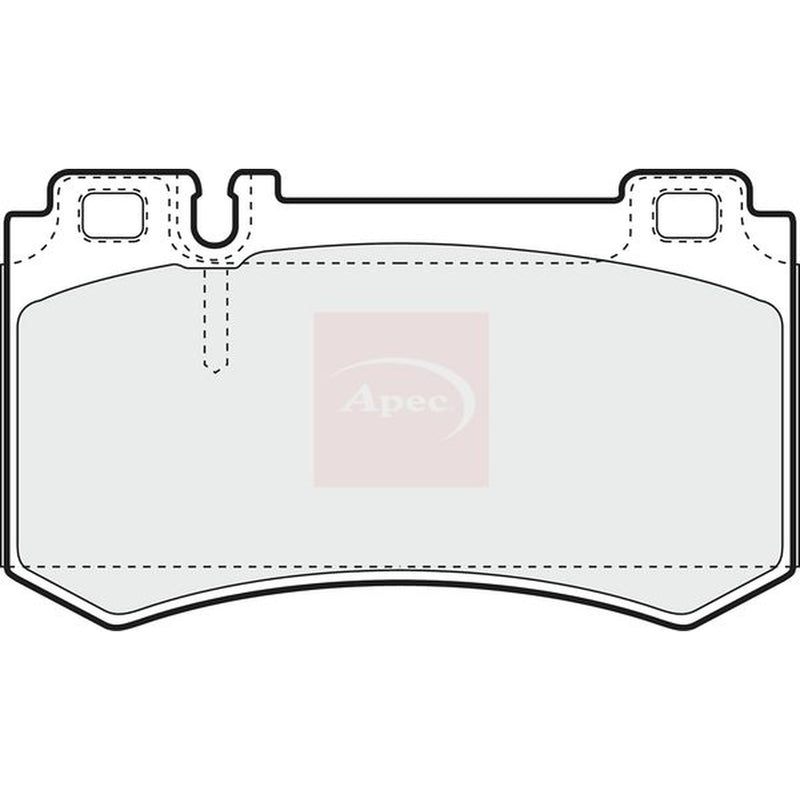 Apec Rear Brake Pad Set PAD1425