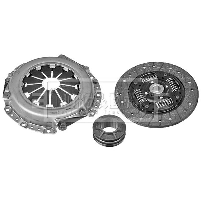 Borg & Beck Clutch Kit Set 3pc 215mm HK2026
