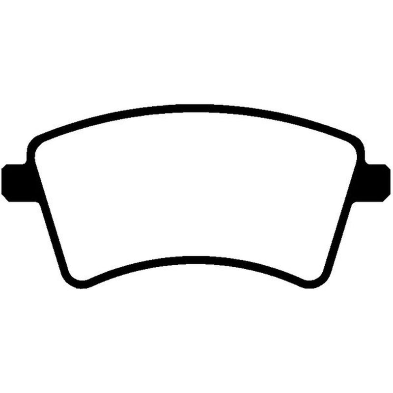 Abtex Front Brake Pad Set PLU2043