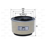Valeo Fuel Filter Element 587180