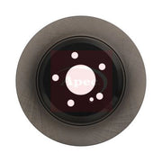 Apec 2 x Solid Rear Brake Discs DSK2194