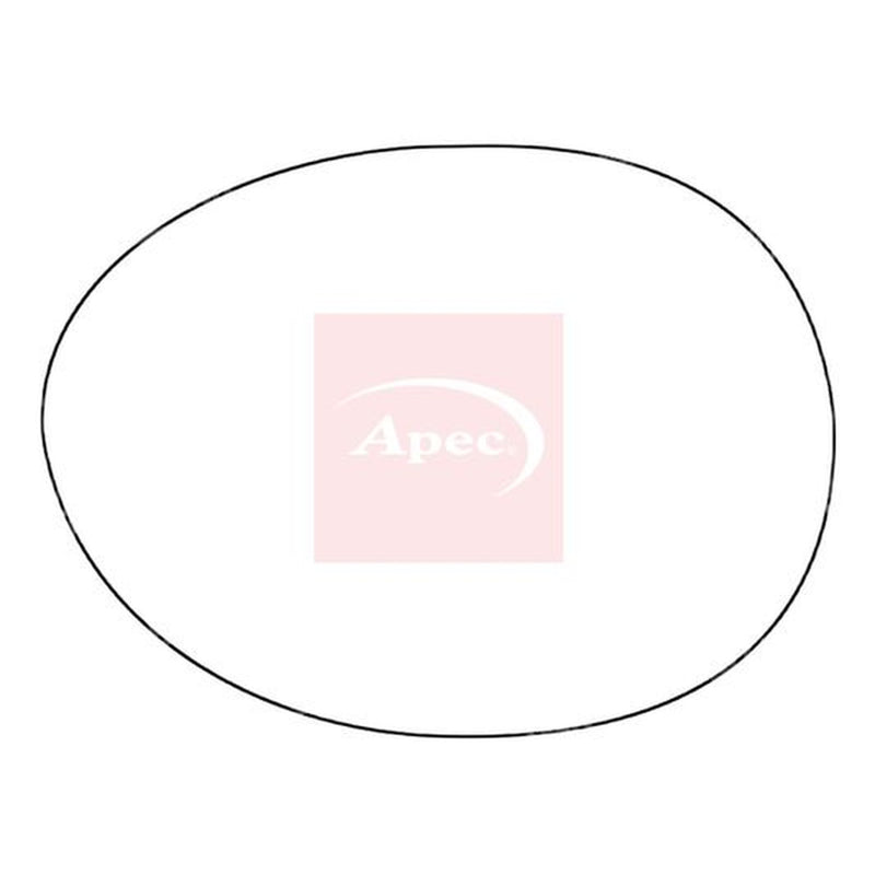 Apec Exterior Wing Mirror Glass Left AMS2641