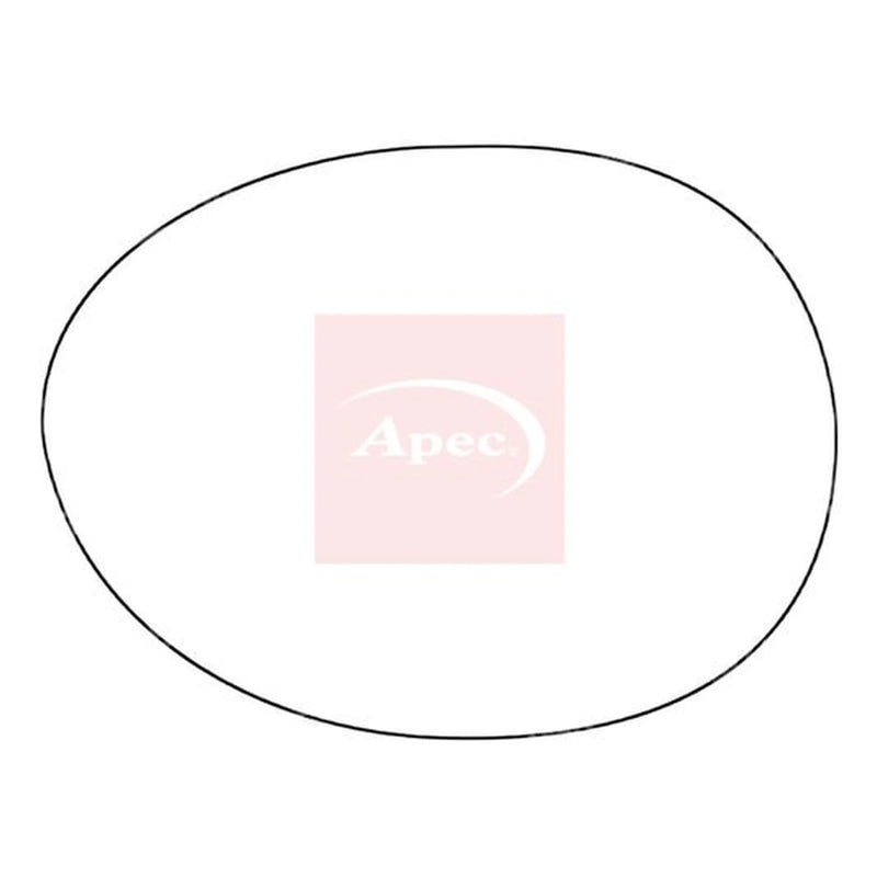 Apec Exterior Wing Mirror Glass Left AMS2641