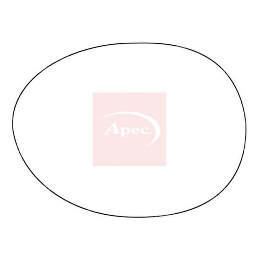 Apec Exterior Wing Mirror Glass Left AMS2641