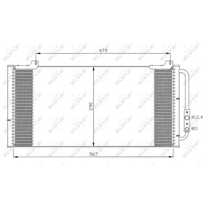 NRF Air Conditioning Condenser 35346