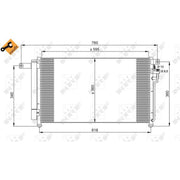 NRF Air Conditioning Condenser 35851
