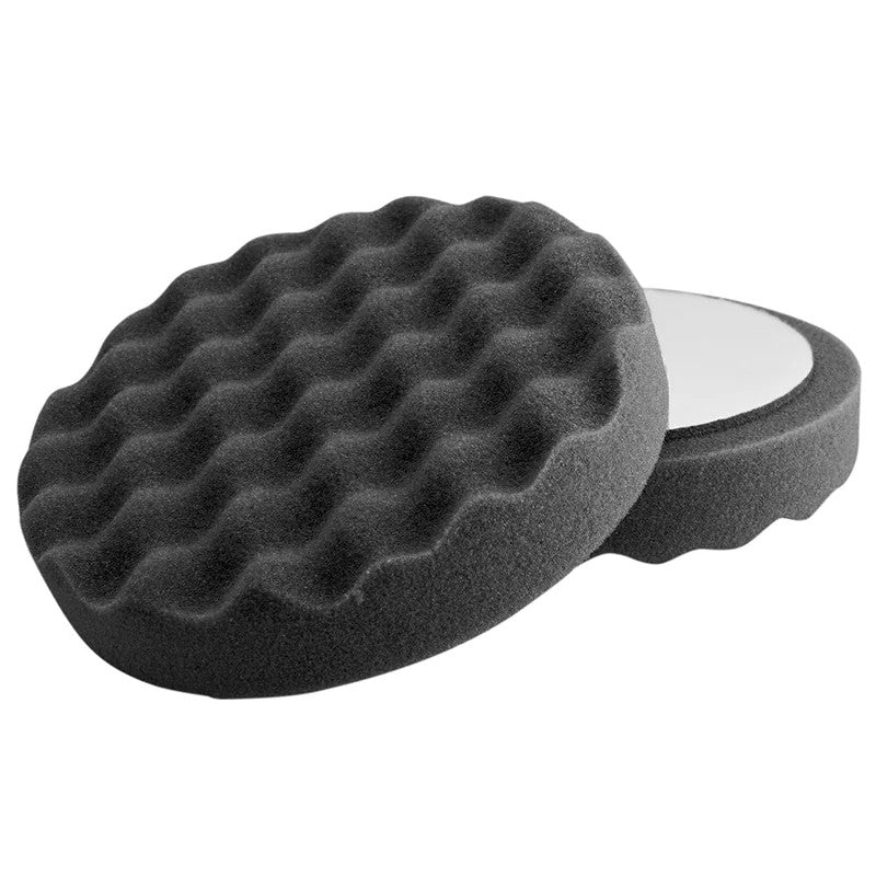 Flexipads World Class Black Waffle Super Soft Finishing Pad 150mm - 44740