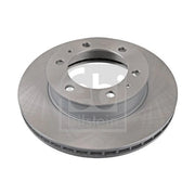 Febi 2 x Front Brake Discs 108399
