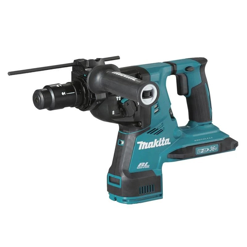 Makita DHR281ZJ BL LXT Rotary Hammer + QCC 36V (2 x 18V) Bare Unit - DHR281ZJ