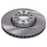 Febi 2 x Vented Front Brake Discs 184699
