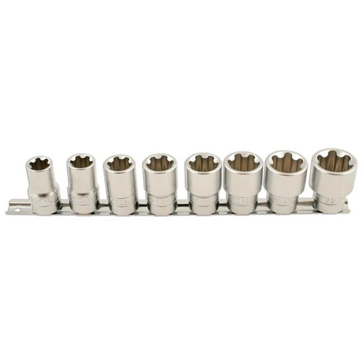Laser Tools Torx Plus® Socket Set 1/2"D 8pc - PL