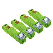 Faithfull Cam Buckle Tie-Downs 5m x 25mm, 4 Piece - FAITDCAMSET4