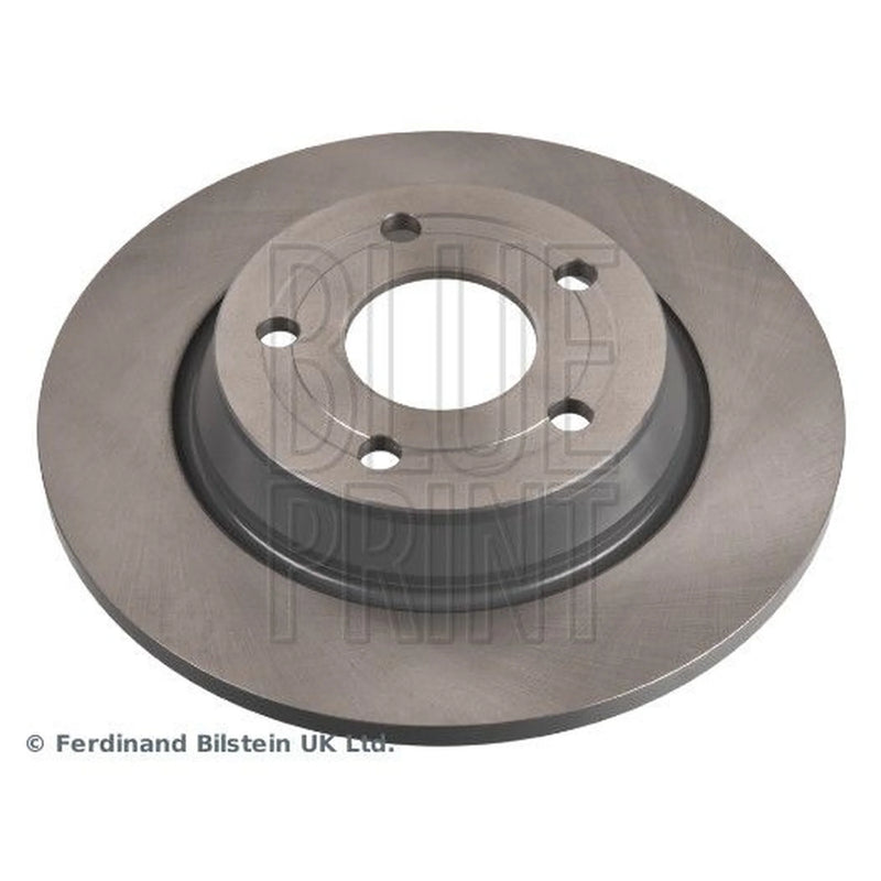 Blue Print 2 x Solid Rear Brake Discs ADF124379