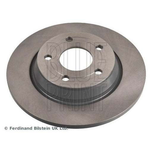 Blue Print 2 x Solid Rear Brake Discs ADF124379