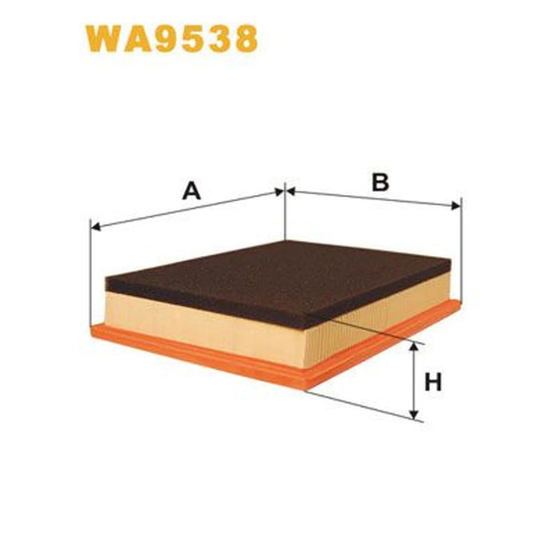 WIX Engine Air Filter WA9538