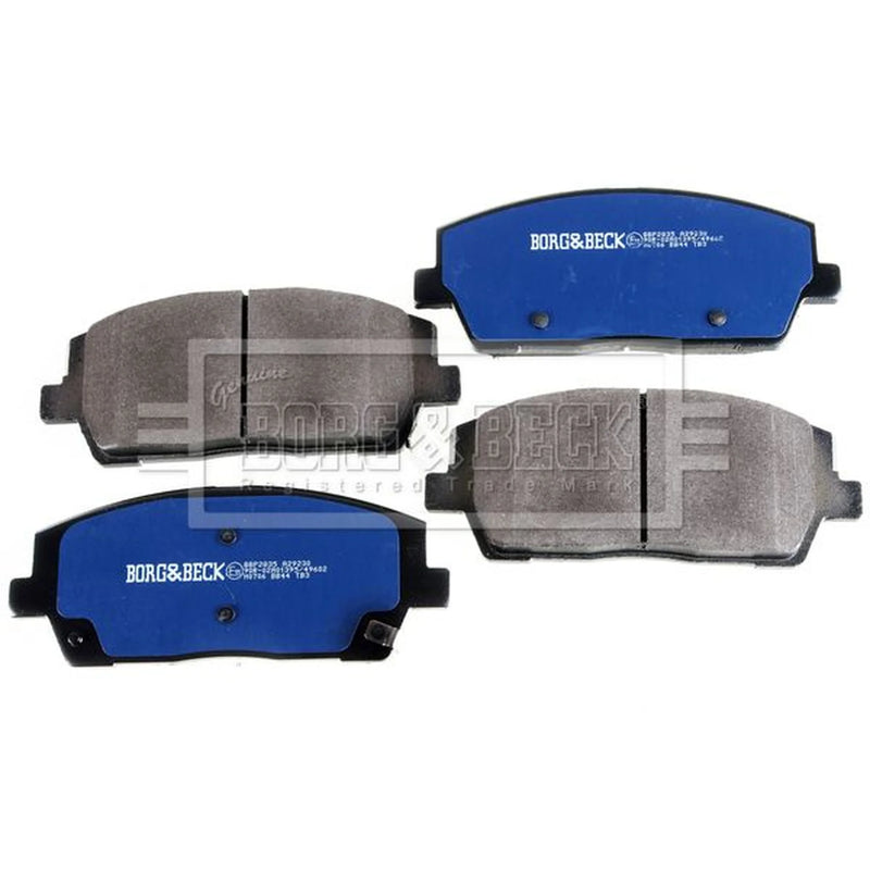 Borg & Beck 4 x Front Brake Pad Set BBP2835