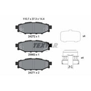 Textar Rear Brake Pad Set 2427201
