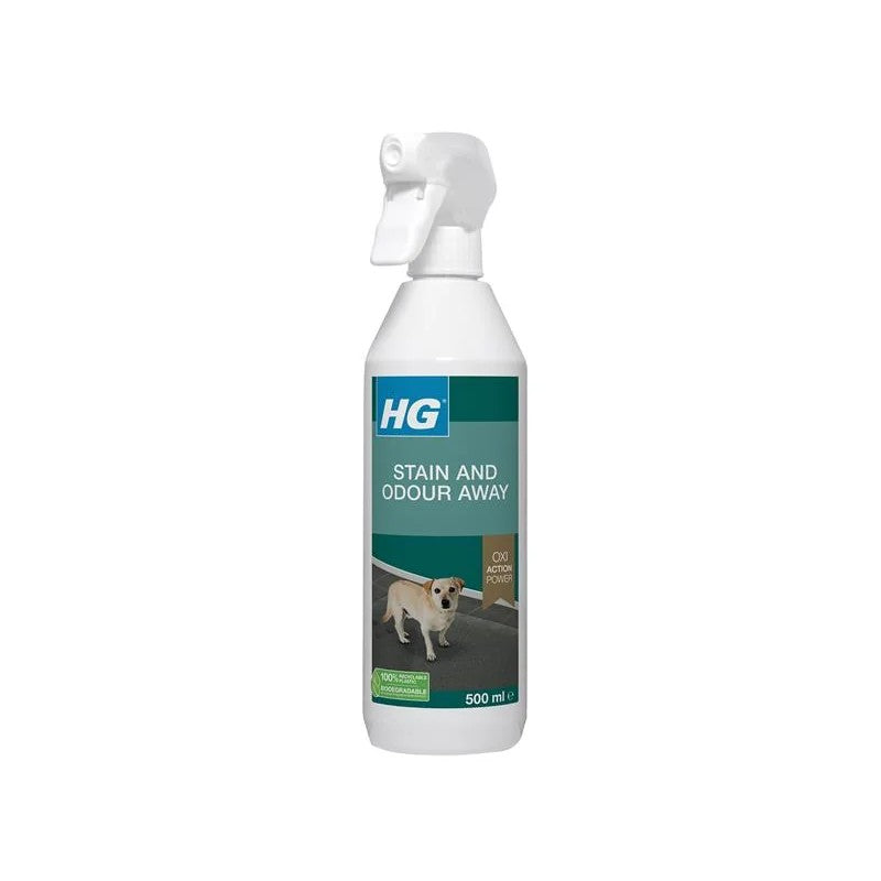 H G Stain & Odour Away Dog Cleaner 500ml