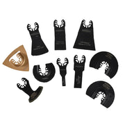 Faithfull Multi-Function Tool Mixed Blade Set 10 Piece - FAIMFKIT10