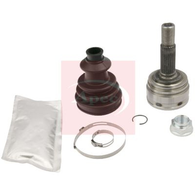 Apec CV Axle Shaft Assembly Front ACV1033