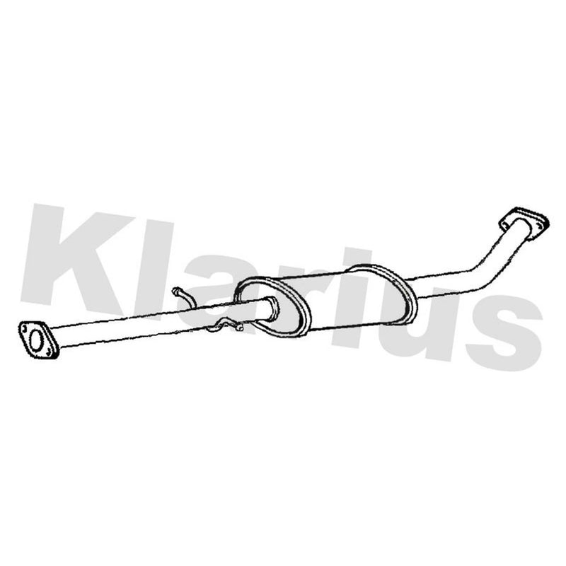 Klarius Box With Centre Pipe Centre HY227H