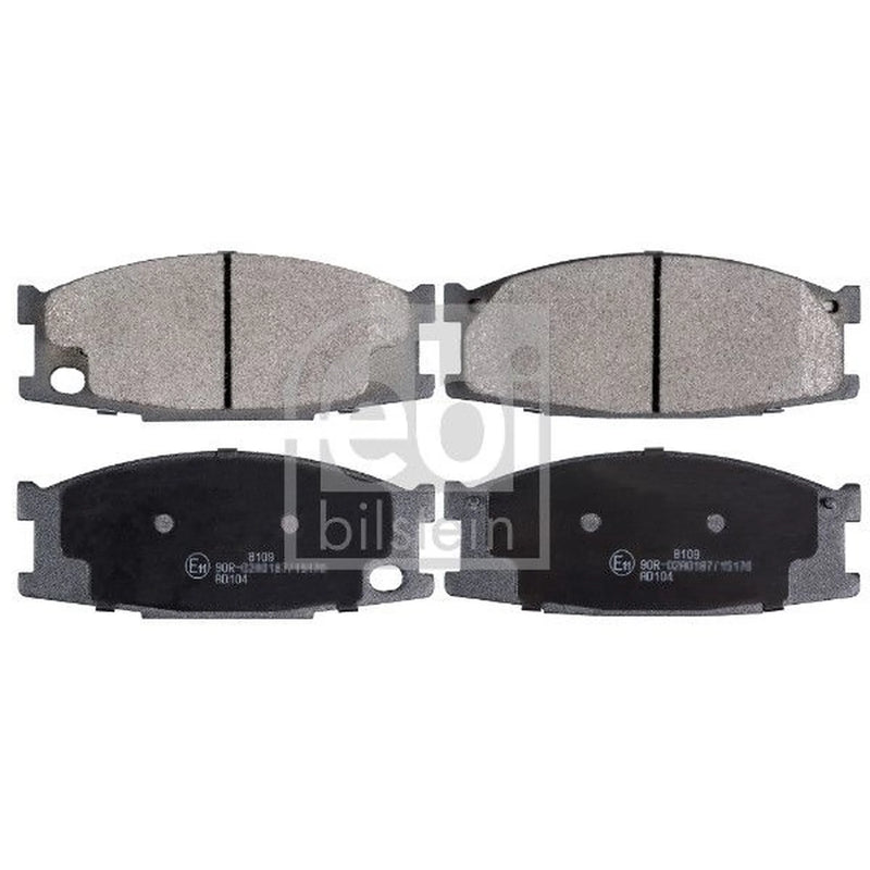 Febi Front Brake Pad Set 16949