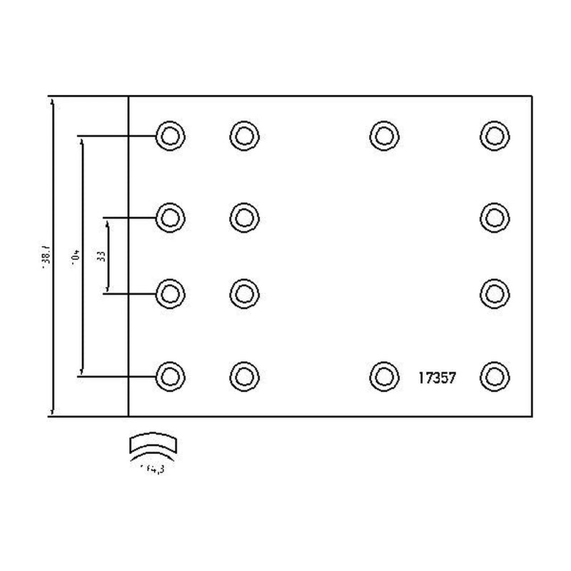 DON Don Cv Brake Lining Set GG2332341S7141