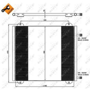 NRF Air Conditioning Condenser 35785
