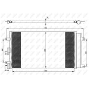 NRF Air Conditioning Condenser 35752