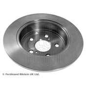 Blue Print 2 x Solid Rear Brake Discs ADT343221