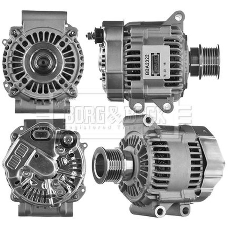Borg & Beck Car Alternator 12V BBA2322