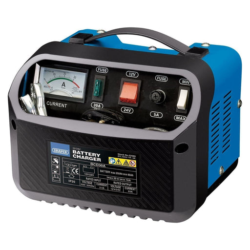 Draper 12/24V 16-20A Battery Charger 52985 Draper  - Town Parts