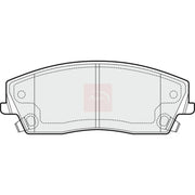 Apec Front Brake Pad Set PAD1489