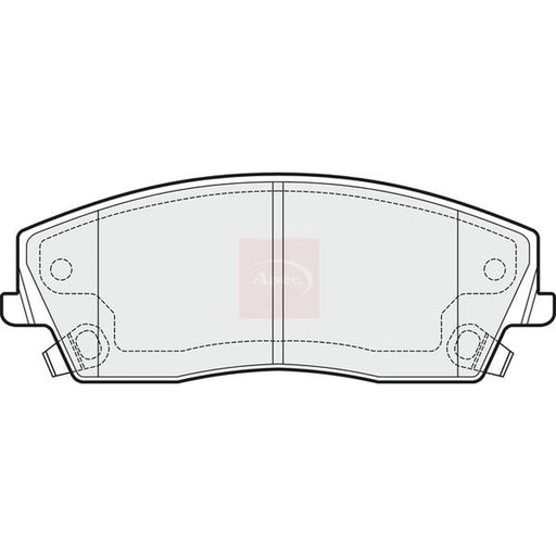 Apec Front Brake Pad Set PAD1489
