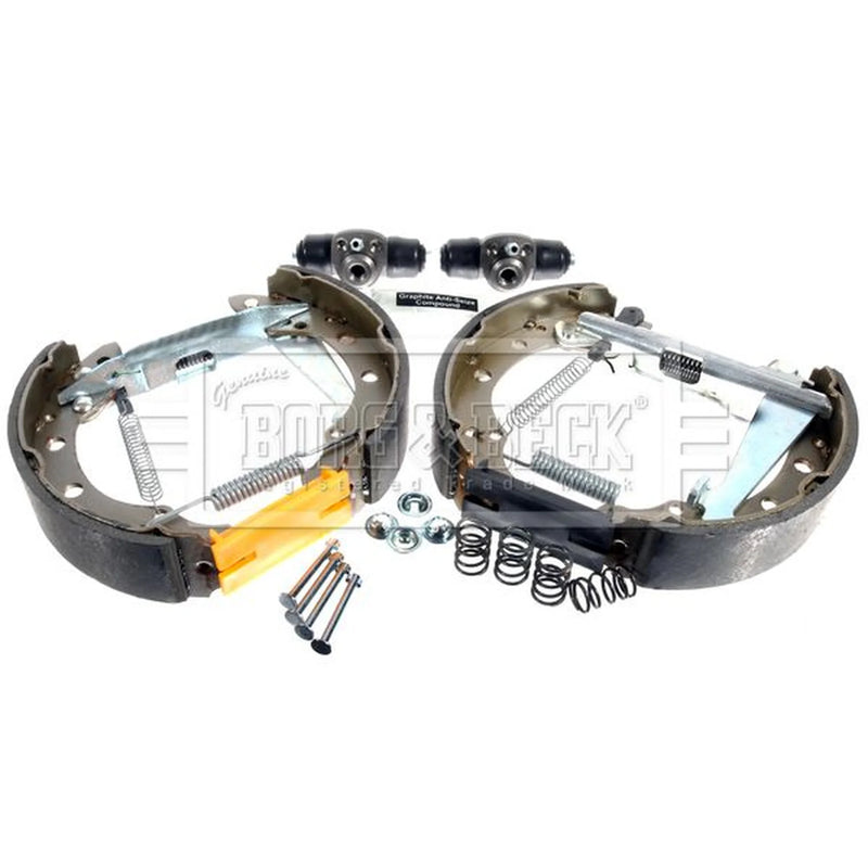 Borg & Beck Brake Shoe Set Axle Kit BBS1026K