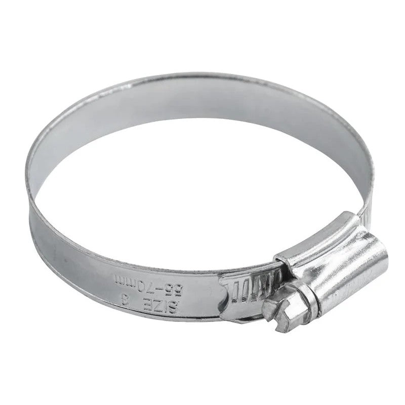 Faithfull 3 Stainless Steel Hose Clip 55 - 70mm - FAIHC3SSB
