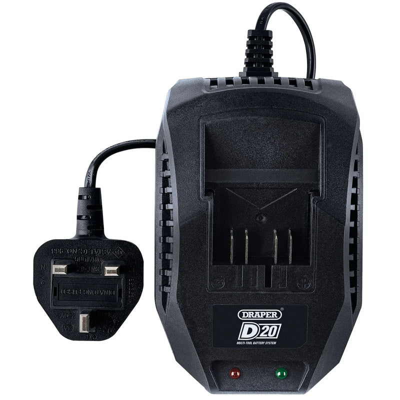 D20 20V Brushless Impact Wrench 1/2" Sq. Dr. 400Nm with 2 Batteries
