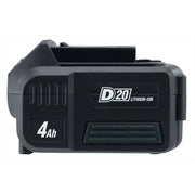 D20 20V Brushless Impact Wrench 1/2" Sq. Dr. 400Nm with 2 Batteries