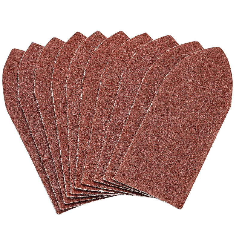 Draper Sanding Sheets 32x92mm 80 Grit Pack of 10