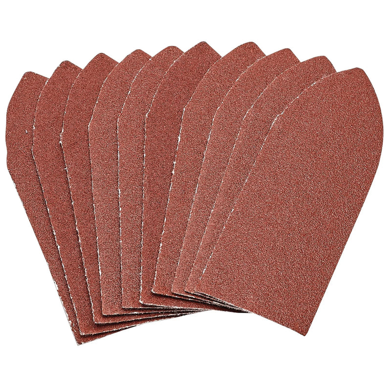 Draper Hook and Loop Sanding Sheets 32x92mm 120 Grit Pack of 10