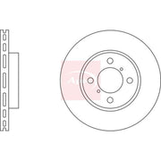 Apec 2 x Vented Front Brake Discs DSK2546
