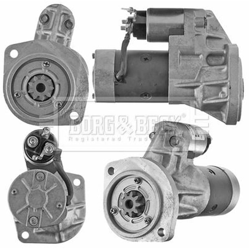 Borg & Beck Starter Motor 12V 1.9kW 9 Teeth BST2312