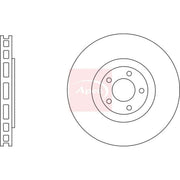 Apec 2 x Vented Front Brake Discs DSK3202